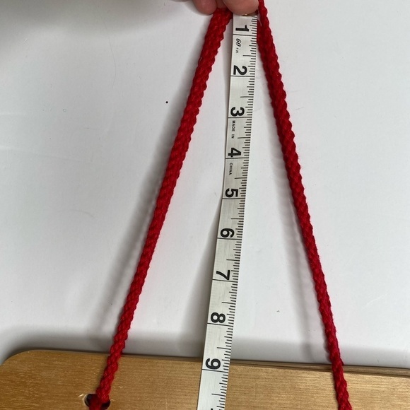 Vintage Hand Woven And Wood Purse by Dorothy Fitzgerald - Picture 8 of 10